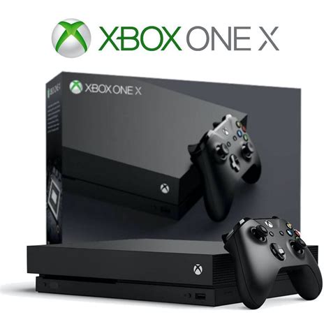 Microsoft Xbox One X TB Console Black Comprar Magazine