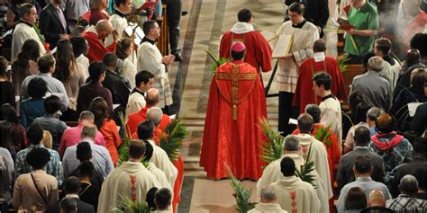 Palm Sunday Vigil Mass National Shrine Of The Immaculate Conception