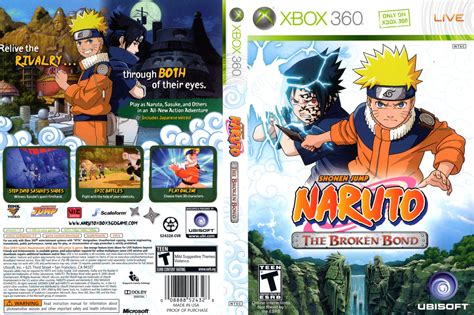 Carátula De Naruto The Broken Bond Para Xbox360 Caratulascom