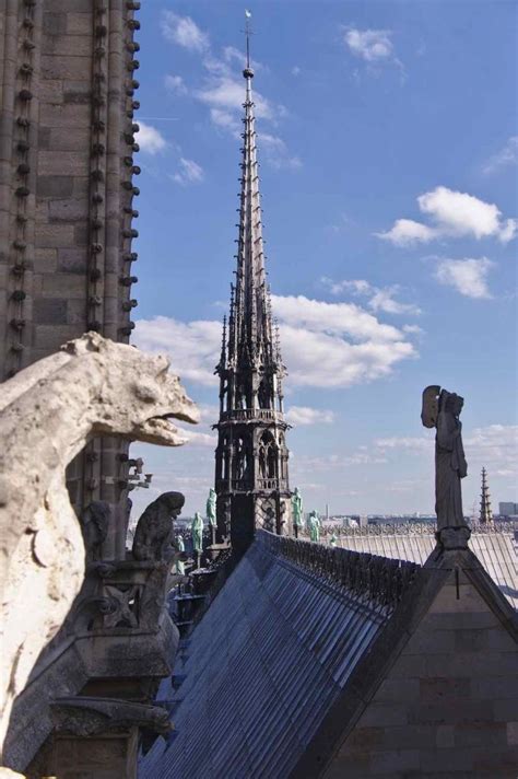 Notre Dame De Paris Spire Wikimedia Archipanic