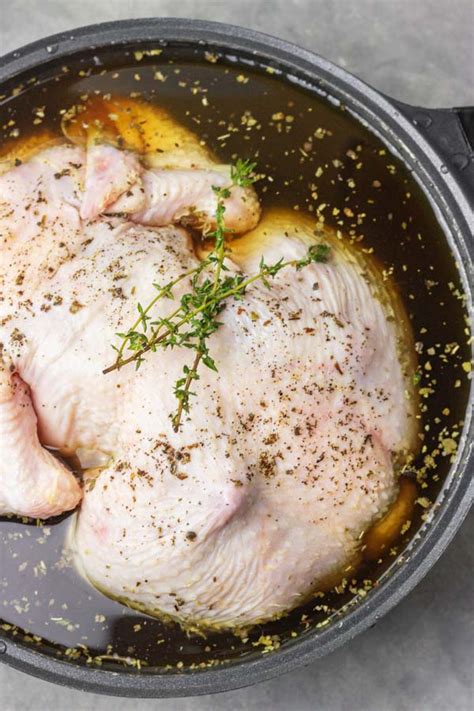 This is especially important for chicken, which often gets dry in the oven. Quick Chicken Brine (How To Brine Chicken) - The Dinner Bite