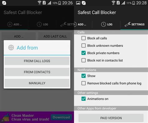 9 Best Apps To Block Calls On Android 2016 Free And Paid