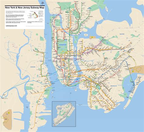 A Train Map New York