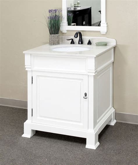 Find bathroom sinks in a variety of colors, sizes and finishes. 30 Inch Traditional Single Sink Vanity Wood by Bellaterra ...