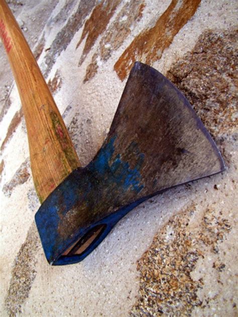Maybe you would like to learn more about one of these? How to Sharpen an Axe With a Grinder | eHow