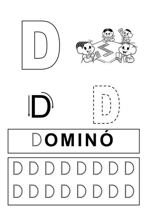 Alfabetizando Mônica e Turma Pontilhados letras