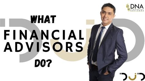 Also, they usually get an additional commission from clients. What Financial Advisors Do? - YouTube
