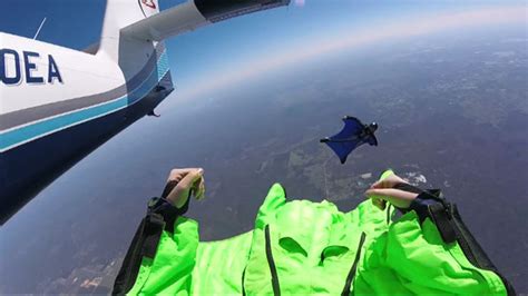 Caught On Camera Skydivers Collide Mid Air One Left Paralyzed