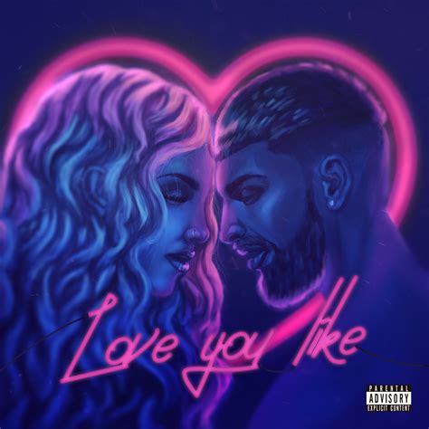 Artstation Love You Like Santyna´s Album Cover