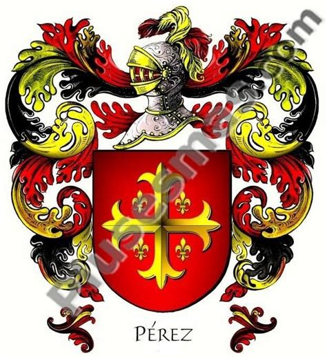 Escudo del apellido Pérez