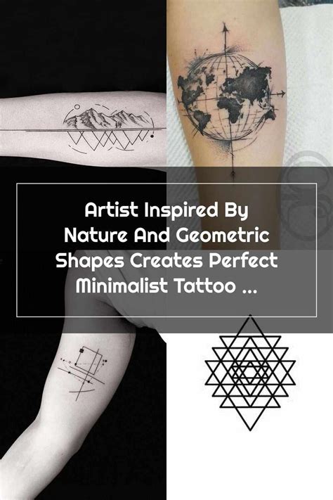 Geometric Tattoos Artist Inspired By Nature And Geometric Shapes