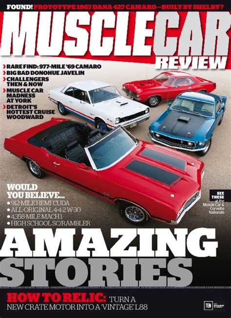 7732 Muscle Car Review Cover 2015 November Issue