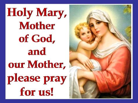 Solemnity Of Mary Mother Of God