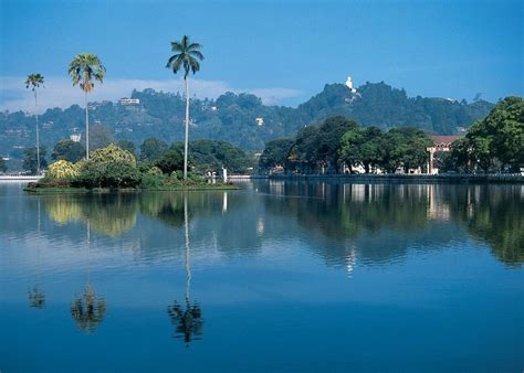 Kandy Sacred City Of Sri Lanka Main Sights On The Map Photo
