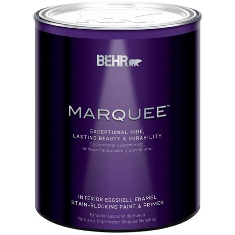 Behr Marquee 1 Qt Deep Base Eggshell Enamel Interior Paint 245304