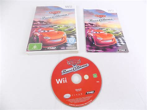 Mint Disc Nintendo Wii Disney Cars Race O Rama Raceorama Wii U Comp