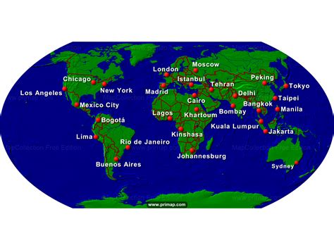 Primap World Maps