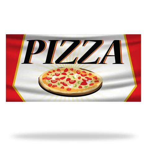 Pizza Flags And Banners Design 03 Lush Banners