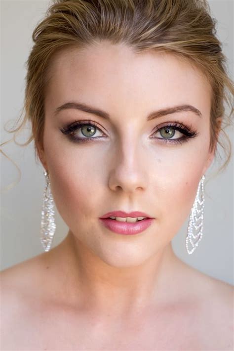 Natural Bridal Glam Makeup Looks For Blondes Pretty And Natural Smokey Eye Makeup For Blo