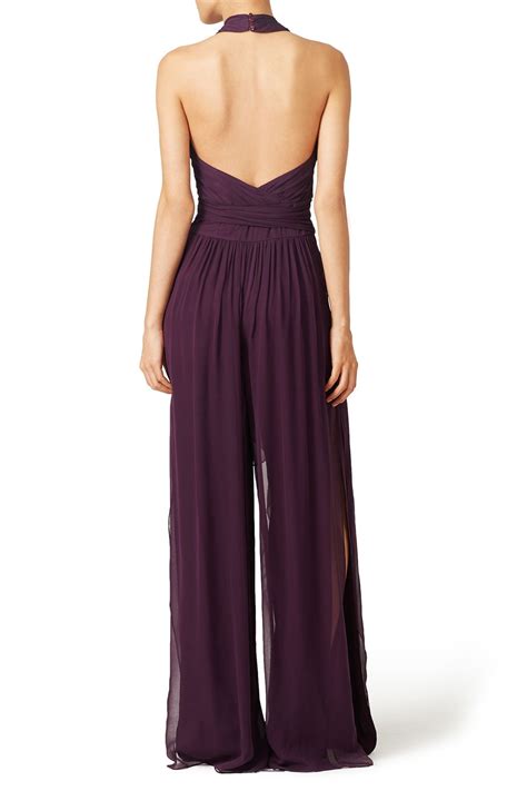 Rent Purple Robbins Jumpsuit By Rachel Zoe For 100 Only At Rent The Runway Outfits Vestidos
