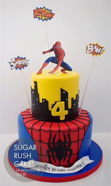 Pj Masks Birthday Cake Spiderman Birthday Cake Birthday Cakes For Men