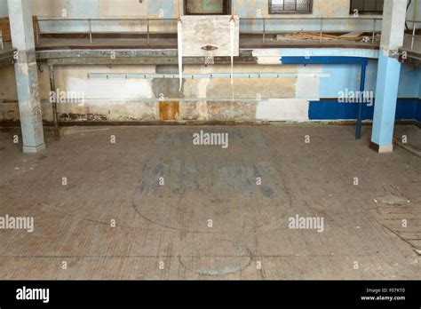 Abandoned School Gym Stock Photo Alamy