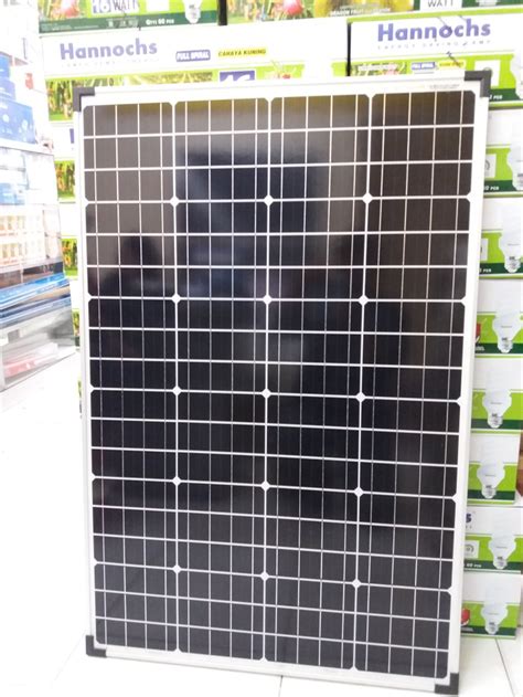 Yuk, simak harga panel surya di sini! Jual Solar Panel / Panel Surya / Solar Cell 100 Wp Mono ...