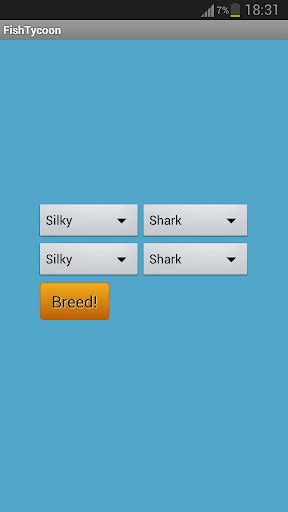 The object is to breed and cross breed fish until you find the seven magic fish and solve the genetic puzzle. Breeding Guide for Fish Tycoon 2.0 APK by BURONYA Details