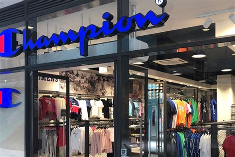 Where authentic sports apparel lives, since 1919: Iconic sportswear brand Champion is now open - London Designer Outlet