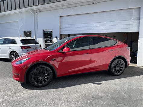 2021 Tesla Model Y Multicoat Red — Detailership™