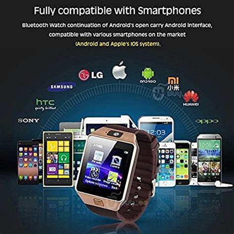 Cnpgd Dz01 Dz09 Smartwatch Unlocked Watch Cell Phone All In 1
