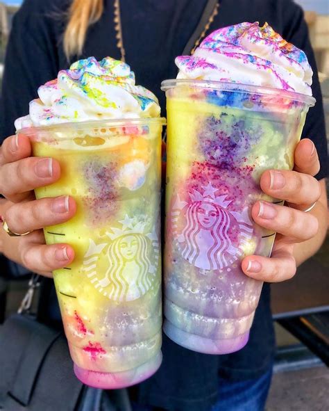 Would We Be Jerks If We Ordered The Tie Dye Frappuccino At Starbucks