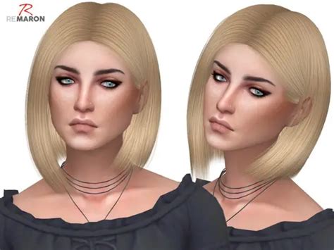 Sims 4 Hairs The Sims Resource Anto`s Ashley Hair Retextured By Remaron