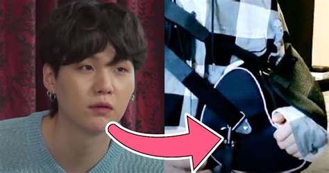 Bts S Suga Reveals What The Members Told Him When He Said He Was Going To Get Shoulder Surgery