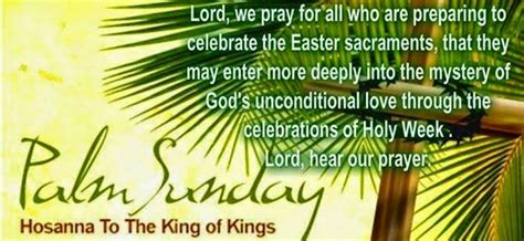 Palm Sunday ~ Daily Lords Verse