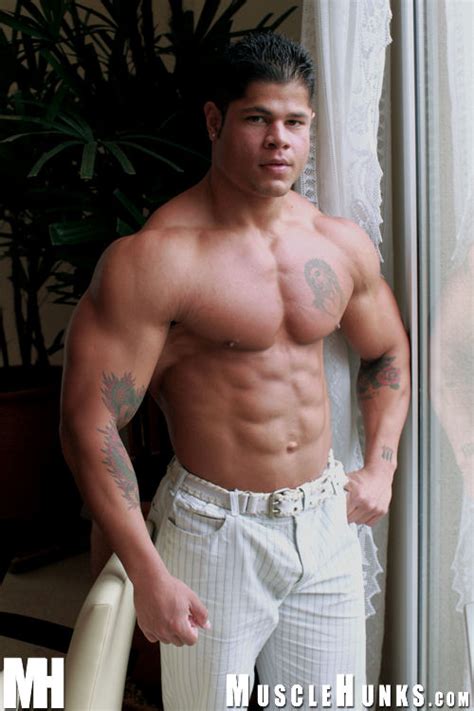 Hunk Of A Man Bo Armstrong Simply Adores Flexing His Giant