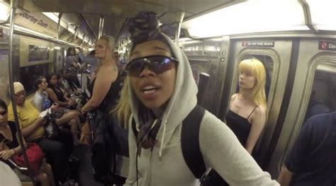 Brandy Sings Her Heart Out On The Subway And Nobody Cares