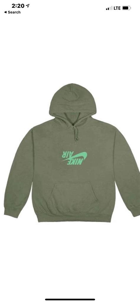 Nike Travis Scott Jordan Cactus Jack Highest Hoodie In Olive M Grailed