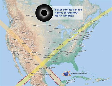 Where To See The Two Great North American Eclipses Sky And Telescope