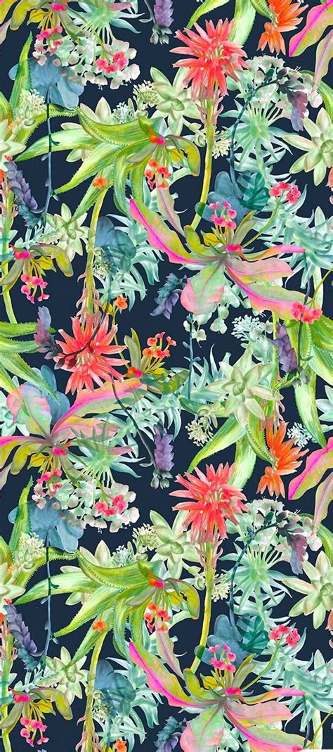 Patternsquenalbertini Floral Tropical Wallpaper Love Wallpaper
