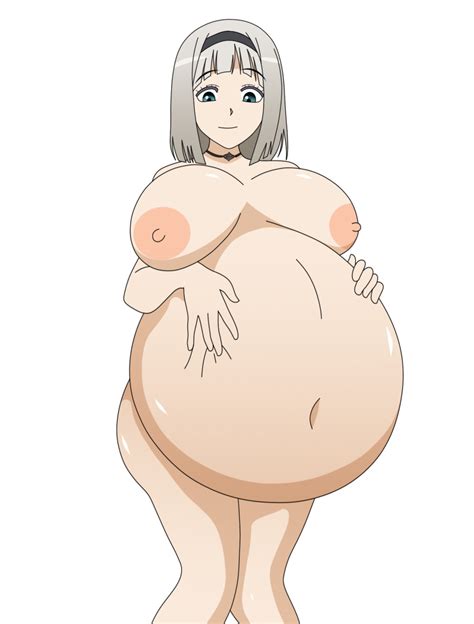 Rule 34 Anna Nishikinomiya Awesometacular Big Belly Big Breasts Big