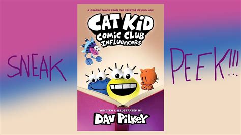 Cat Kid Comic Club Influencers Sneak Peek Youtube