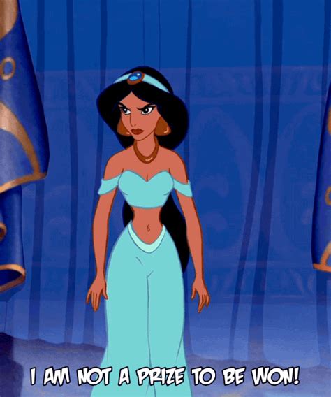 Jasmine Aladdin Walt Disney 50 Animated Motion Pictures Foto