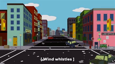 Blowing Wind Empty Street  Blowing Wind Empty Street Deserted Town