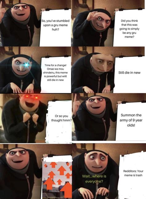 Gru Has Been Getting Powerful Lately Rmemes