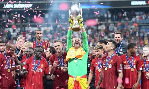 Căng thẳng cuộc đua top 6. 'Welcome to Liverpool!' - Adrian's Super Cup victory ...