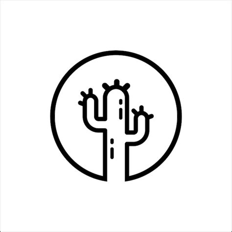 Premium Vector Cactus Logo