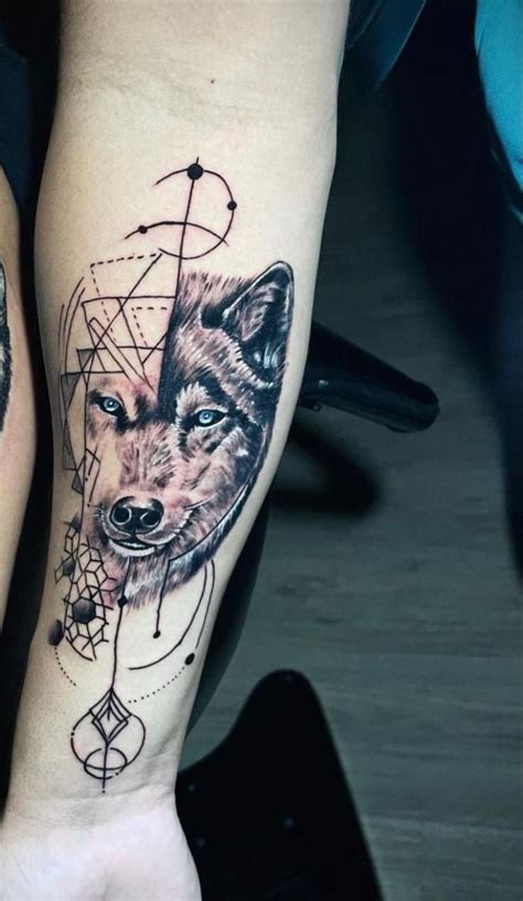 Wolf Tattoos Wolf Art Tattos Geometric Tattoo Tattoo Designs
