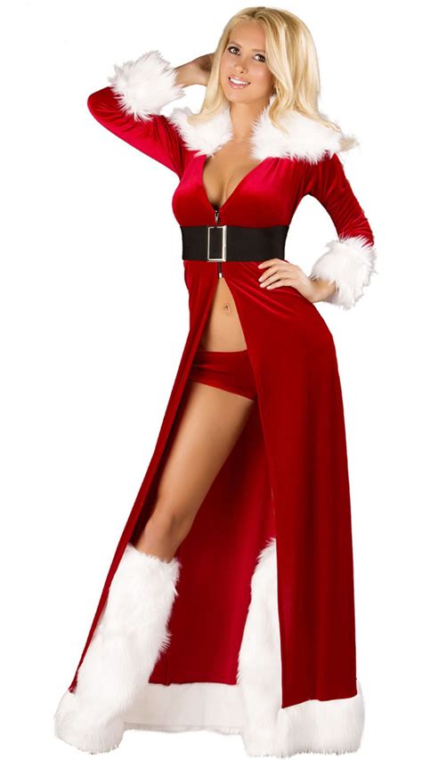 sexy santa girl christmas lingerie christmas costumes santa costumes halloween costumes elf