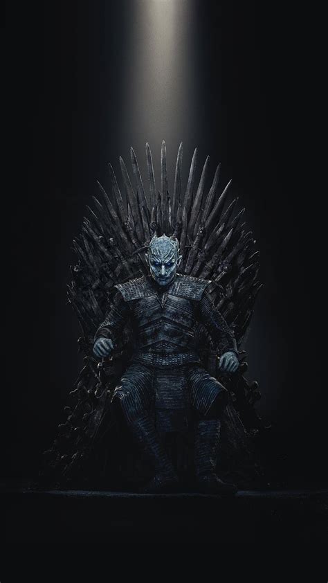 Spoilers Night King Iron Throne Wallpaper Gameofthrones